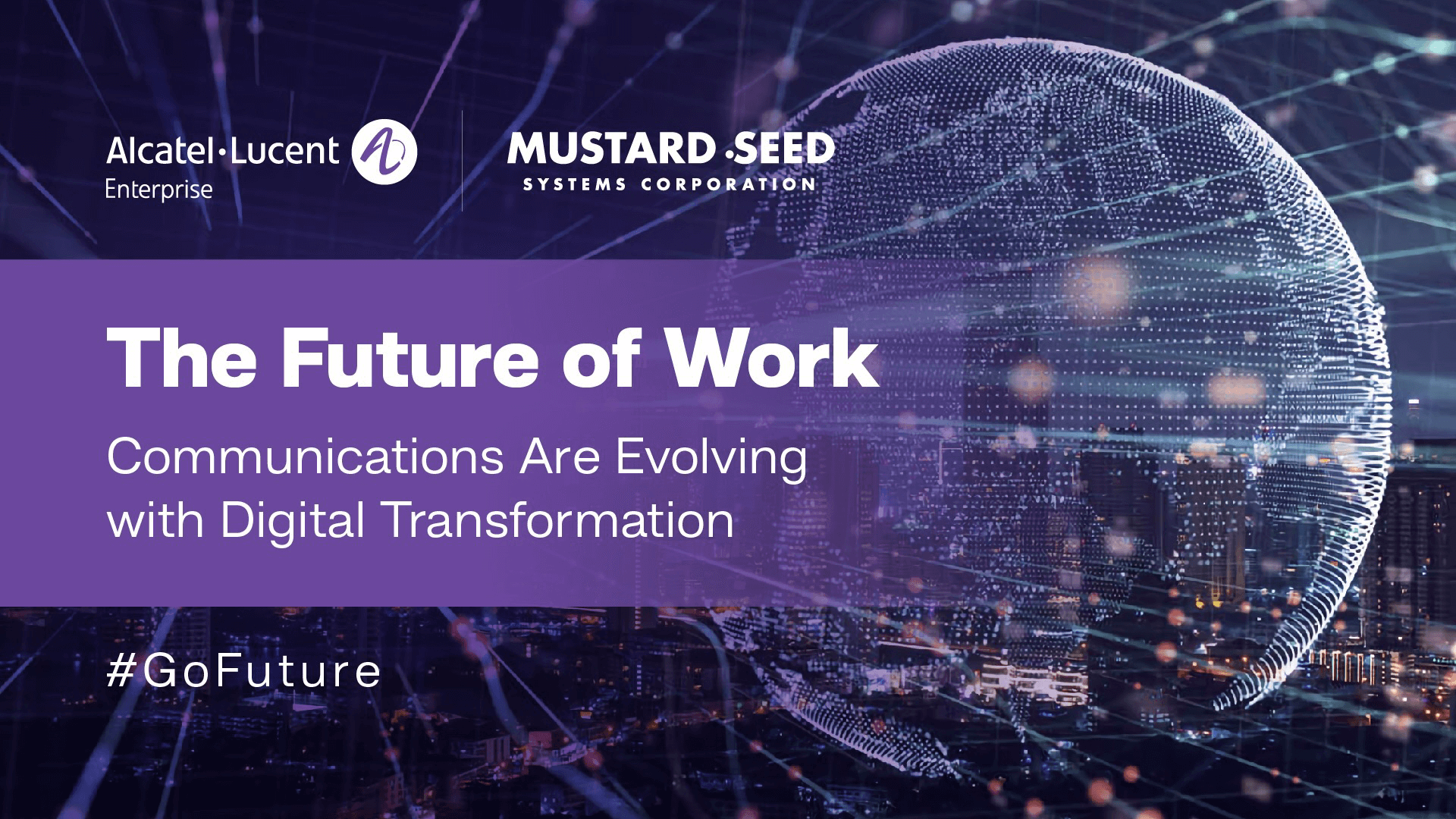 Mustard Seed Systems Corporation and Alcatel Lucent Enterprise Announce Strategic Partnership