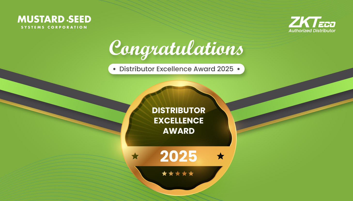 Excellence in Security Distribution: Mustard Seed Systems Receives ZKTeco’s Top Distributor Award