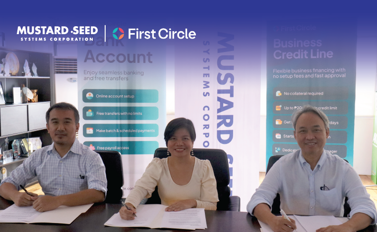 Mustard Seed Systems Corporation Partners with First Circle to Bring Financing Opportunities Closer to Philippine SMEs