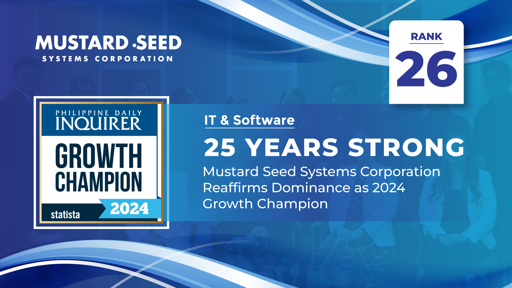 25 Years Strong: Mustard Seed Systems Corporation Reaffirms Dominance as 2024 Growth Champion