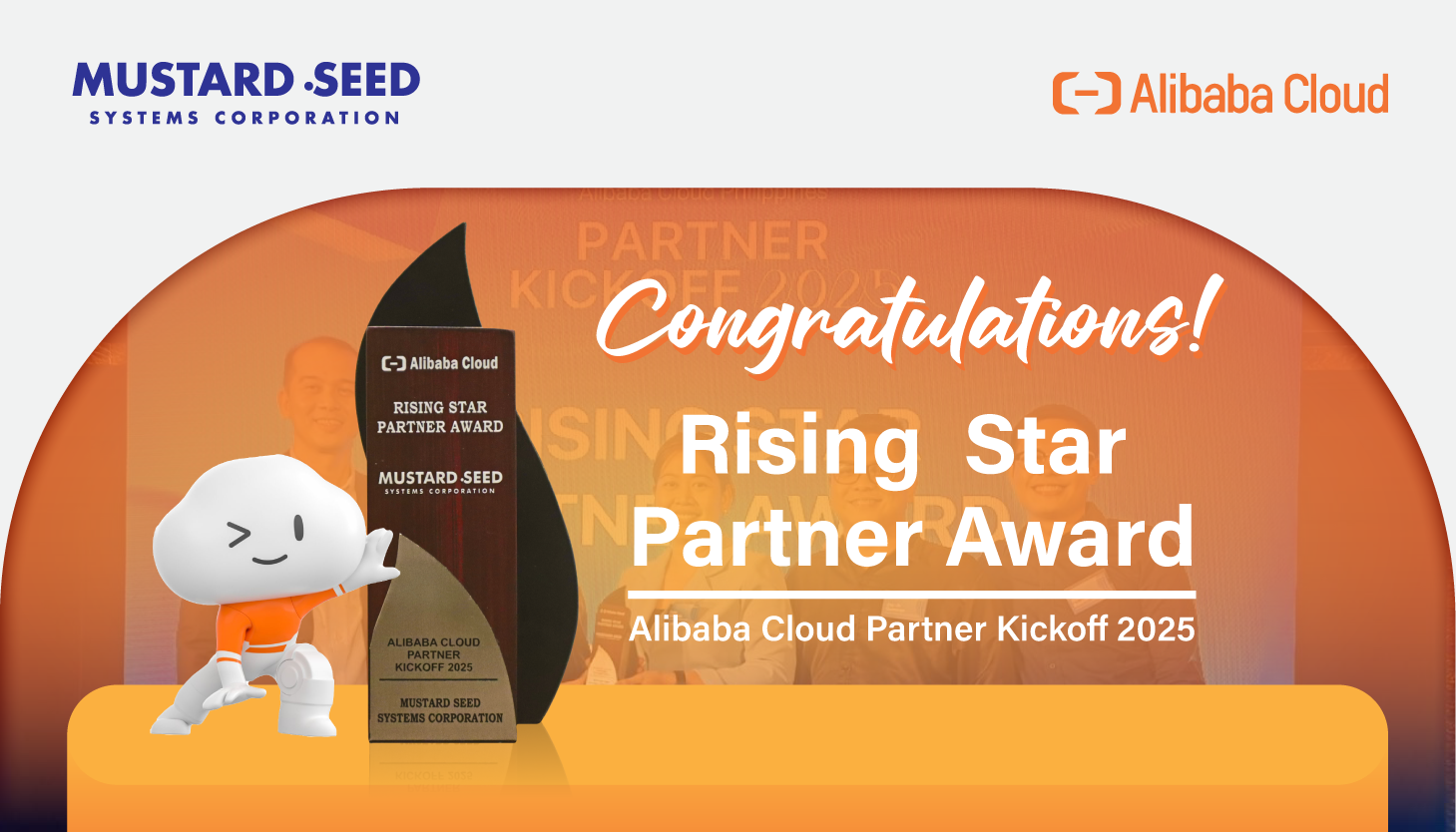 Mustard Seed Systems Corporation Recognized as Rising Star Partner at Alibaba Cloud Partner Kick-Off 2025