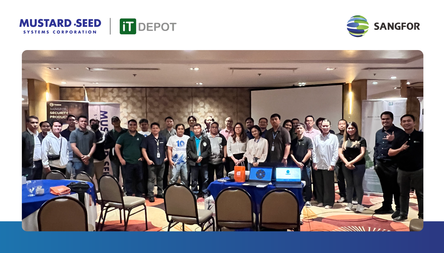Mustard Seed Systems, IT Depot, and Sangfor Technologies Empower Zamboanga with IT-Driven Security Solutions