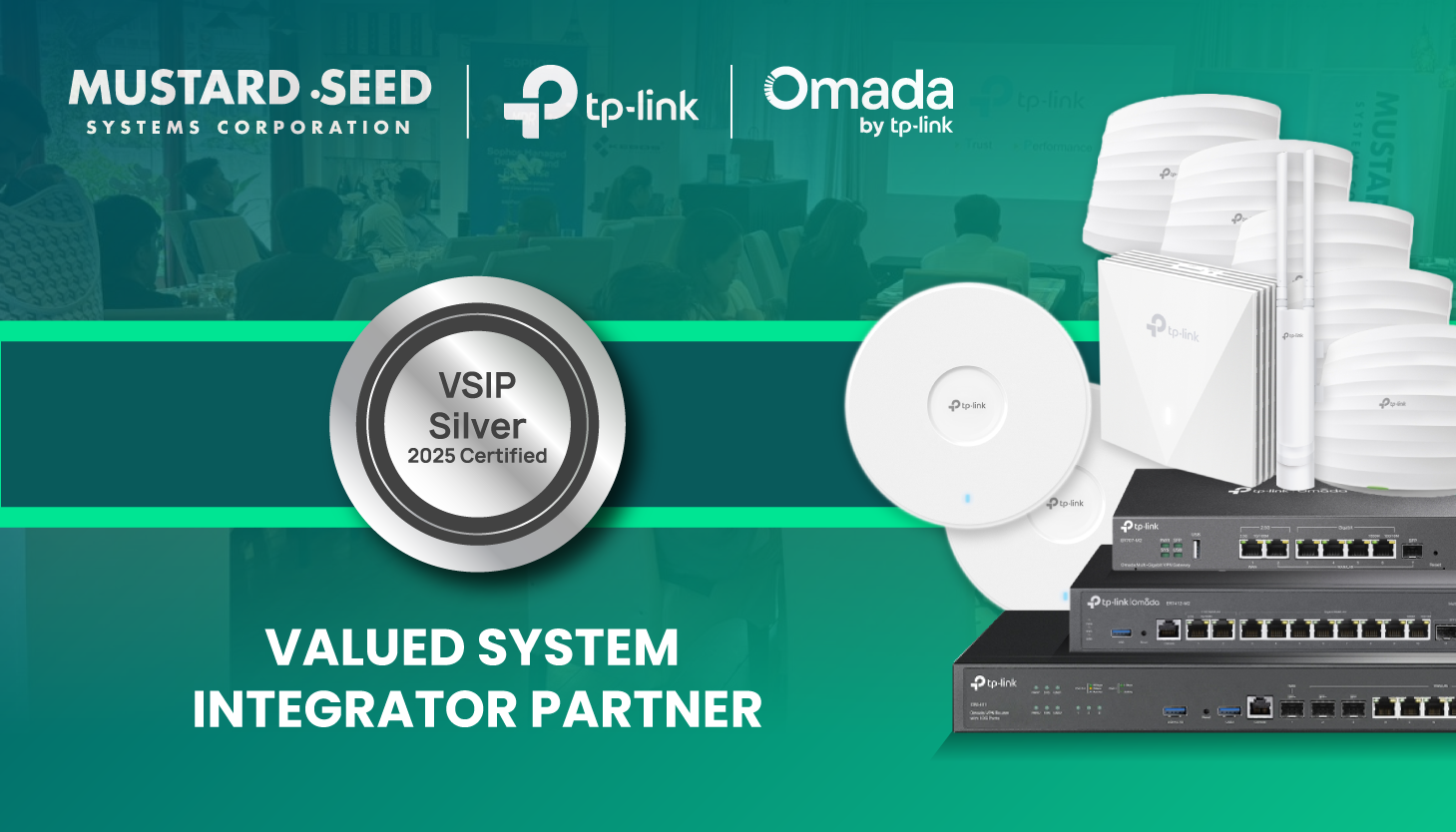 Mustard Seed Systems Corporation Recognized as Valued System Integrator Partner by TP-Link Omada