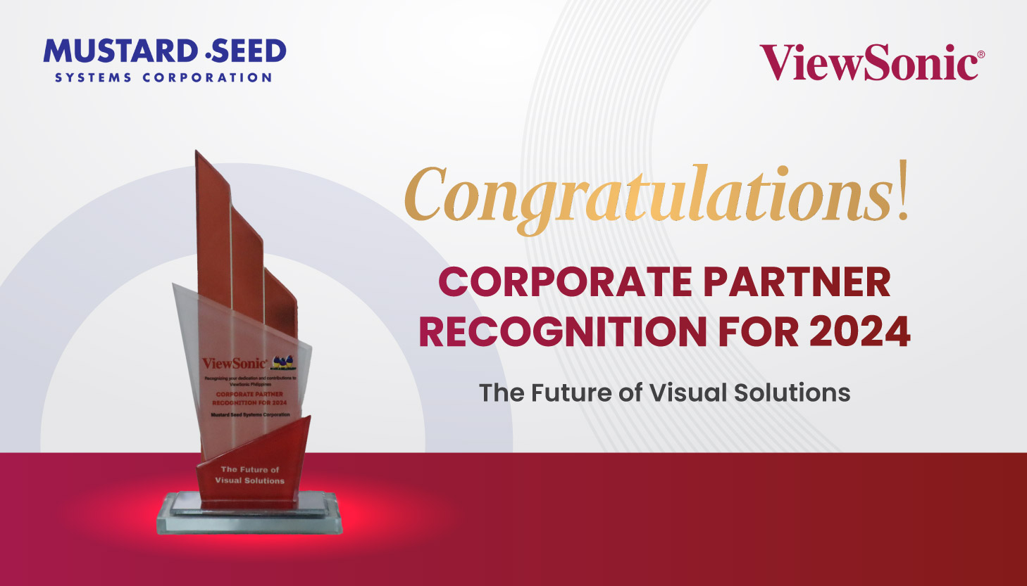 A Vision for the Future: Mustard Seed Systems Recognized by ViewSonic for Transforming Visual Solutions