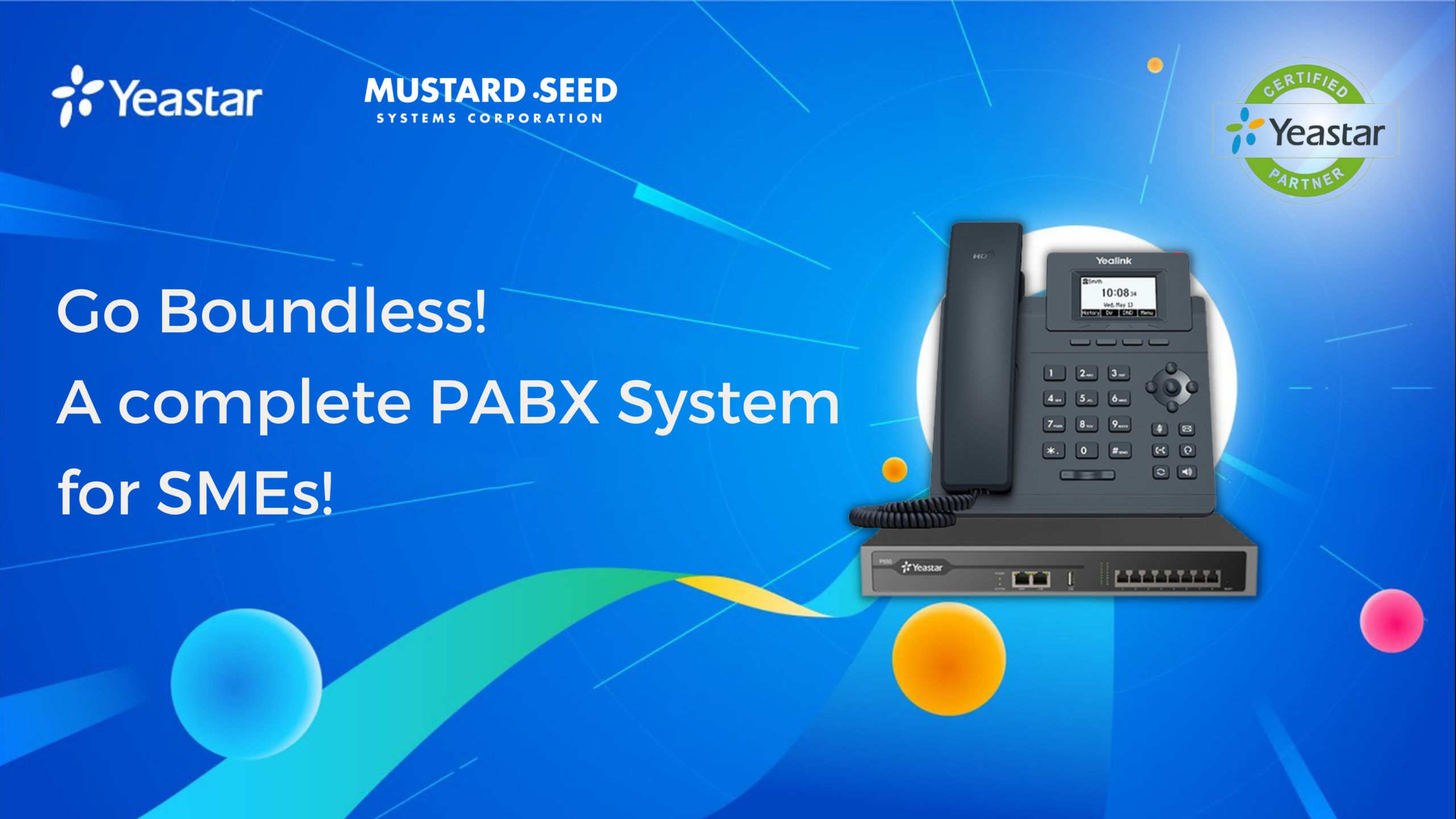 Yeastar and Mustard Seed Systems Corporation Announce Strategic Partnership in Philippines
