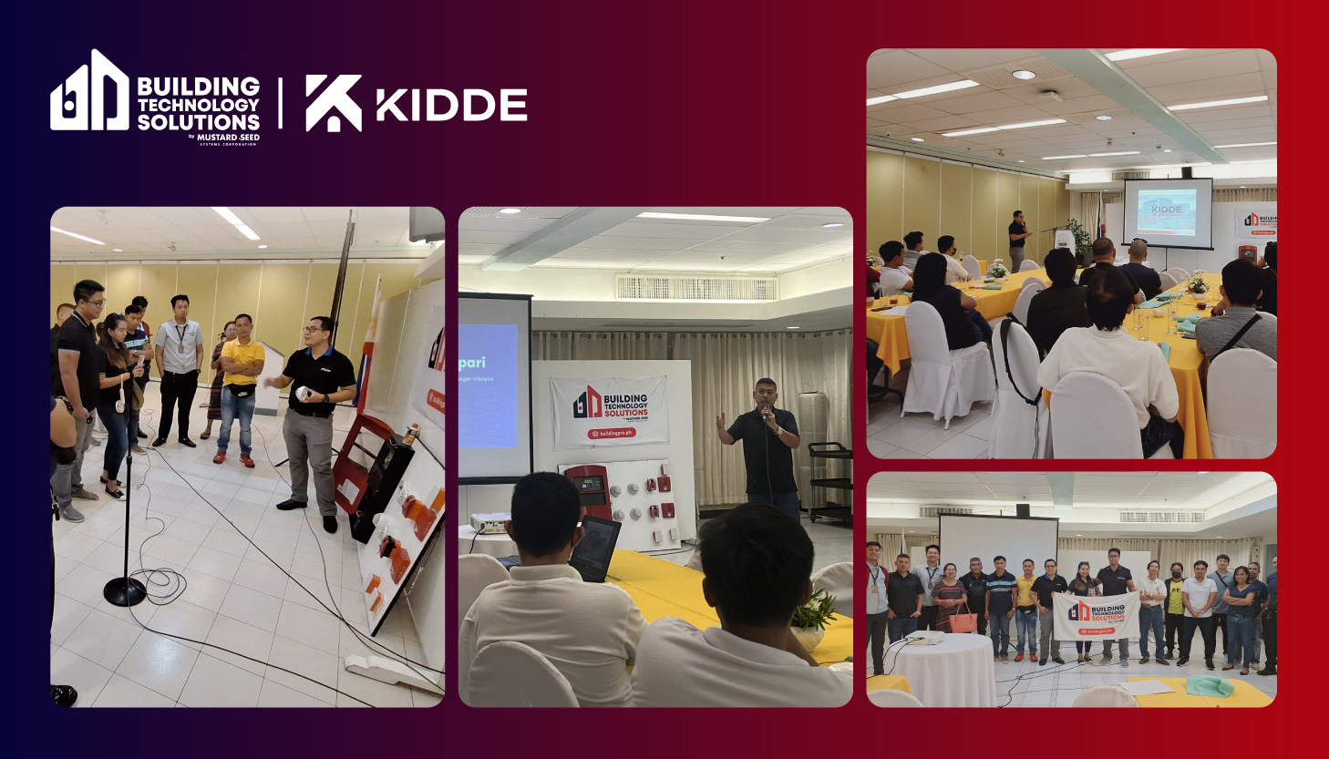 Kidde Fire Alarm Systems Live Event in Dumaguete