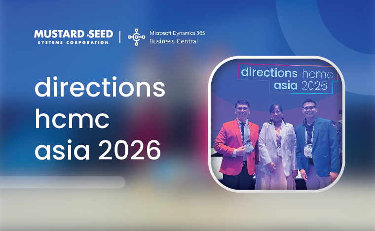 Mustard Seed Systems Joins Directions ASIA 2026: Driving the Future of Microsoft Dynamics 365 Business Central in the Philippines