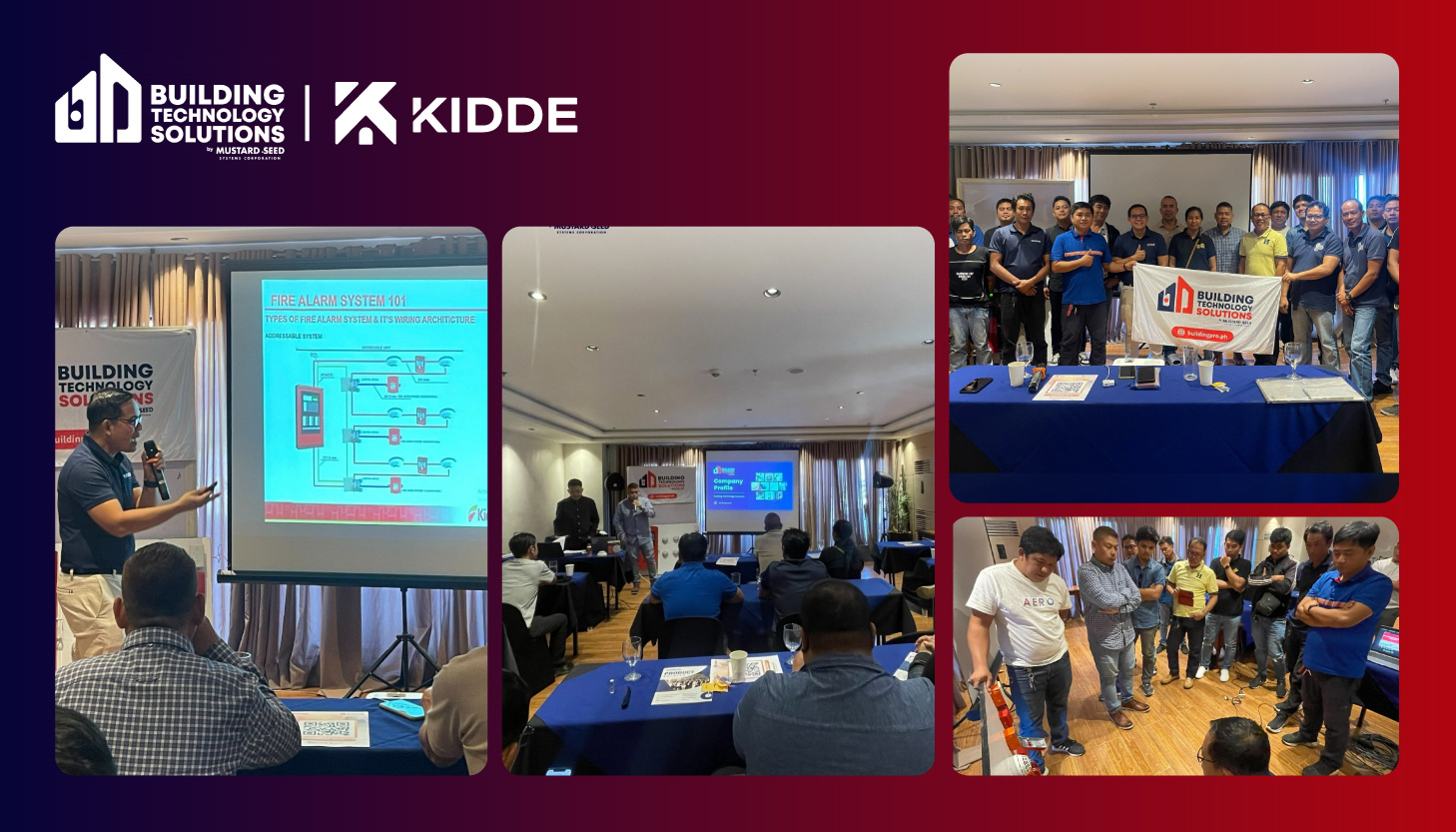 Fire Safety Solutions: Mustard Seed Systems and Kidde Event in Bacolod
