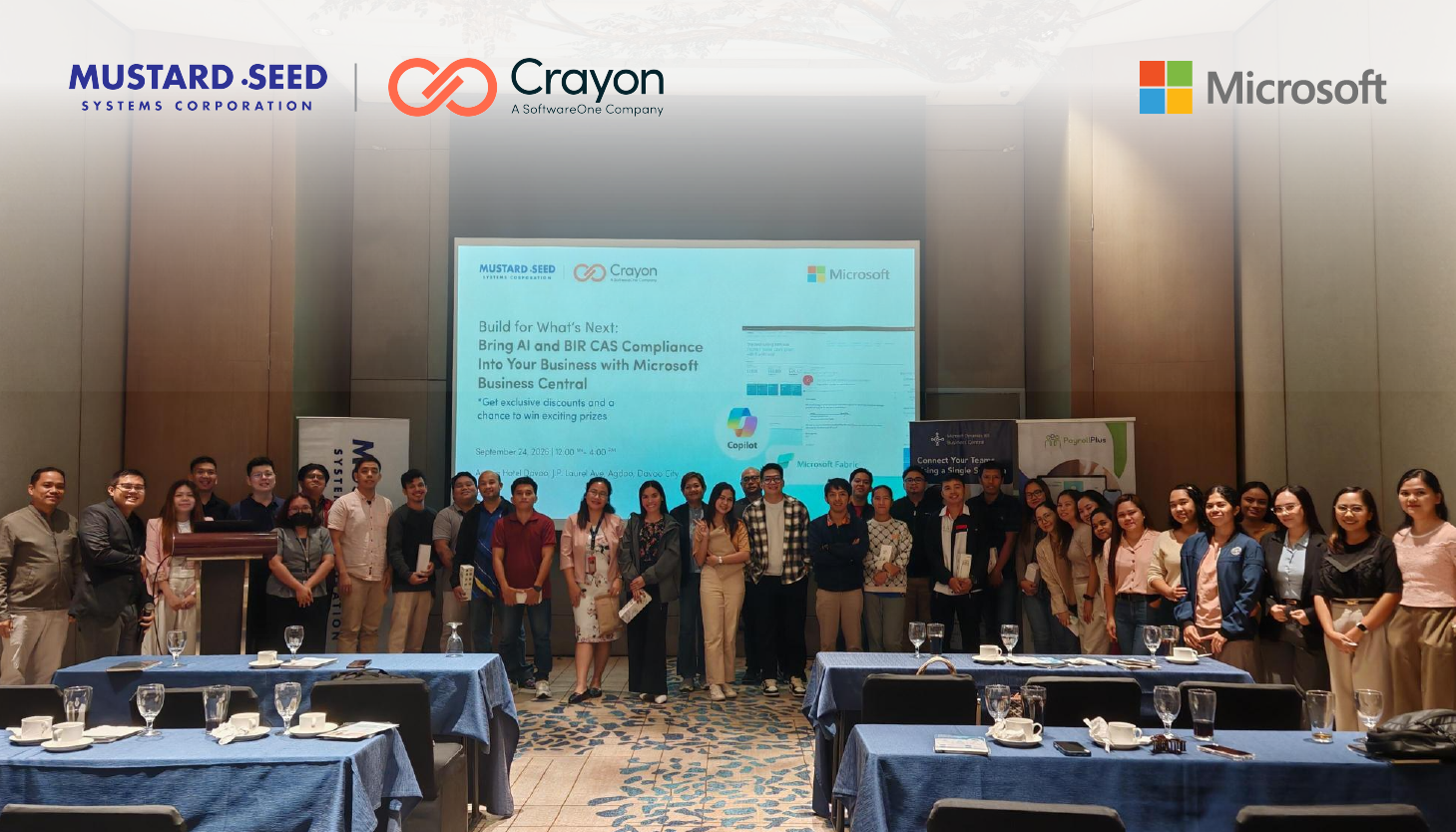 Mustard Seed Brings AI, Business Central, and BIR Compliance Conversation to Davao